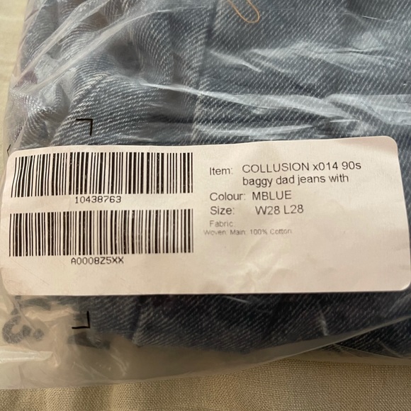 ASOS COLLUSION x014 90s baggy dad jeans - Picture 5 of 5